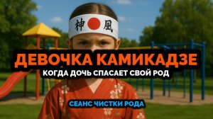 ДЕВОЧКА КАМИКАДЗЕ: КОГДА ДОЧЬ СПАСАЕТ СВОЙ РОД. СЕАНС ЧИСТКИ РОДА