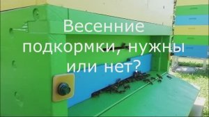 Весенние подкормки, нужны или нет?