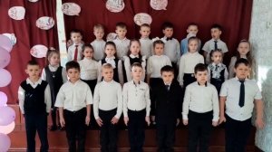 Поздравление наших мам с "Международным женским днем 8 Марта!"