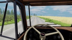 Настоящий дальнобой, возим грузы по Америке. Beam NG Drive