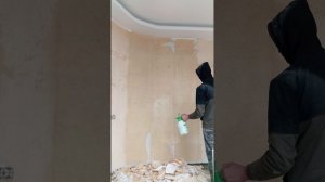 Как быстро снять старые обои простым способом