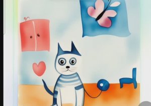 Котик заболел