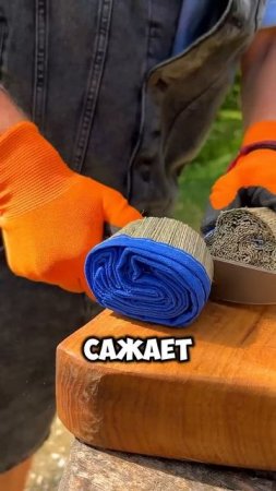 Ты не поверишь, как легко он режет бамбук!