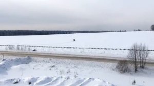 зимние каникулы на мотоблоке