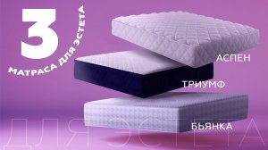 3 НЕВЕРОЯТНЫХ Матраса для ЭСТЕТА, Которые Вы Должны Увидеть В 2025г. Матрасы Ritmo