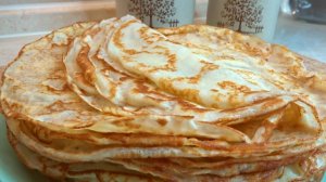 Как Приготовить Тонкие БЛИНЫ. Удачный РЕЦЕПТ мягких, тонких блинов, которые отлетают со сковороды