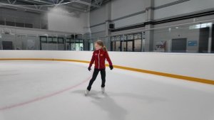 Полгода на льду, Авелина Стрельцова. Арена Флагман, Рощино.