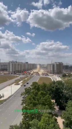 ⚡️В Грозном зафиксировали смерч