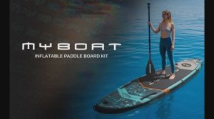 Качественная надувная SUP-доска Myboat с Алиэкспресс / Топовый Sup board из Китая