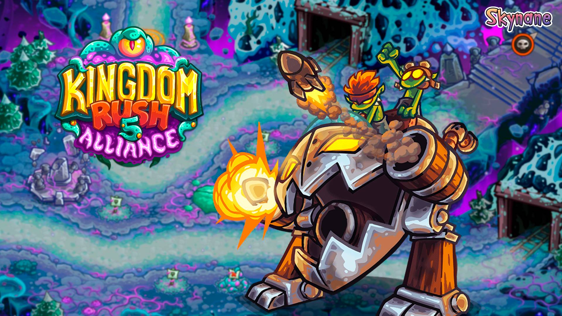 БАТЛМЕХА | Kingdom Rush 5 Alliance [12] Сложность Ветеран
