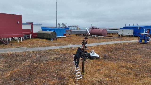 Время снимать кино на полярной станции