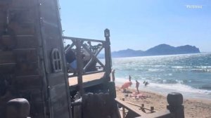 Крым Феодосия поселок Орджоникидзе сегодня 2 июля 2025. Море и погода в Феодосии сейчас. Обстановка
