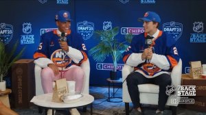 NHL's #1 pick, Matthew Schaefer, on the heartfelt moment he shared with the Islanders