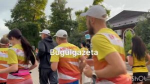 В Бугульме руководитель исполкома Дамир Фаттахов вышел на пробежку с бегунами