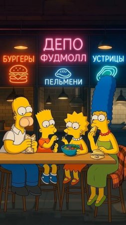 Симсоны в Москве