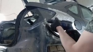 avtoservis i mastera. Подготовка крыла Лада Гранта. Часть 2