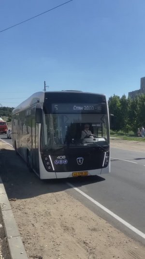 Экспресс-обзор — электробус КАМАЗ-6282 в Липецке