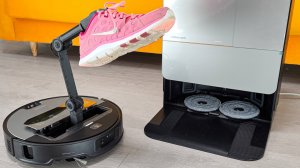 Roborock Saros Z70 🤖 КИБОРГ с РУКОЙ МАНИПУЛЯТОРОМ 💪 СМОТРИ ЧТО МОЖЕТ!