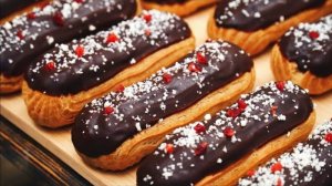 ИХ ЛЮБЯТ ВСЕ! САМОЕ ВКУСНОЕ ПИРОЖНОЕ с КРЕМОМ! ЭКЛЕРЫ Простой Рецепт
