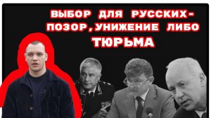 ВЫБОР ДЛЯ РУССКИХ-ПОЗОР,УНИЖЕНИЕ ЛИБО ТЮРЬМА#владсвиридов#суд#беспредел