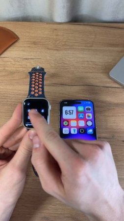 Управление iPhone с помощью Apple Watch