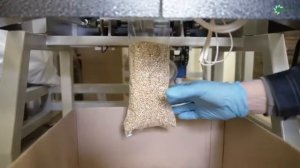 Фасовщик - упаковщик Процесс упаковки Семян О₂ Натуральные Продукты