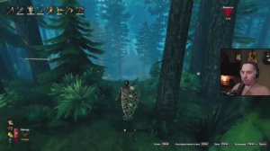 Valheim без карты. 05 Начало обустройства базы. Нарезка стрима.