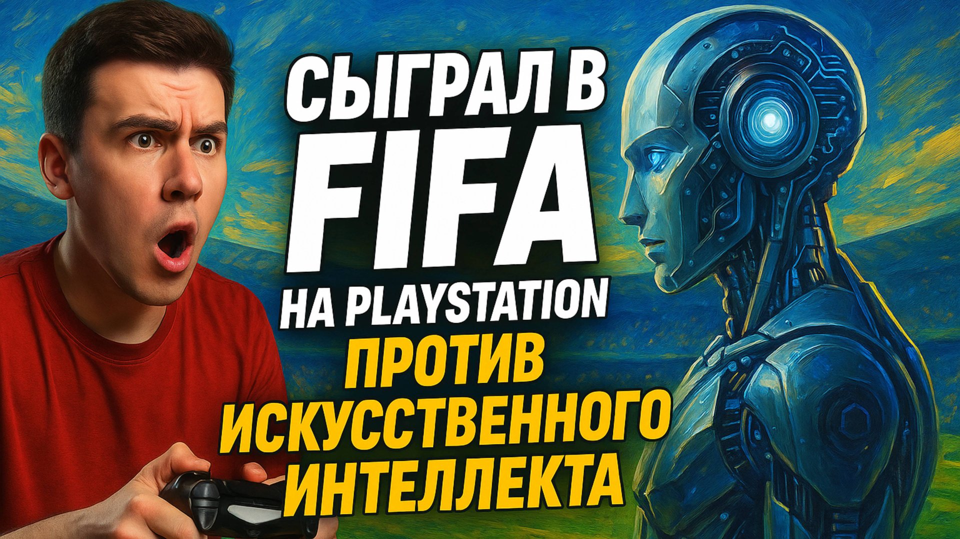 СЫГРАЛ в FIFA против AI (ИИ) смотреть онлайн