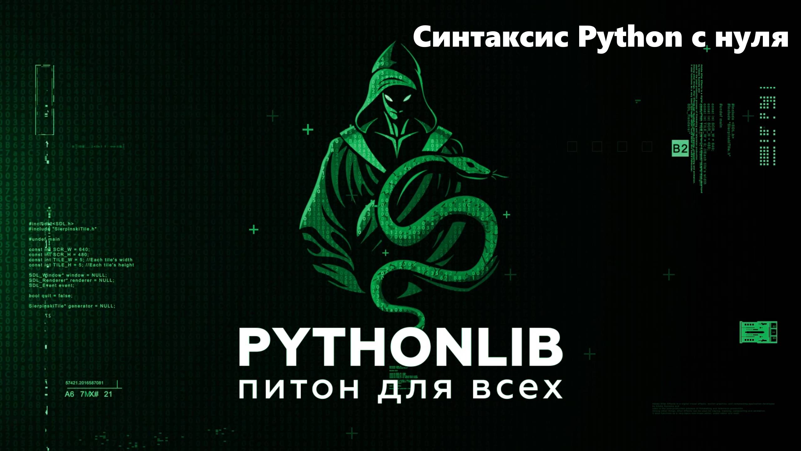 Синтаксис Python с нуля — комментарии, отступы, переменные, операторы и функции