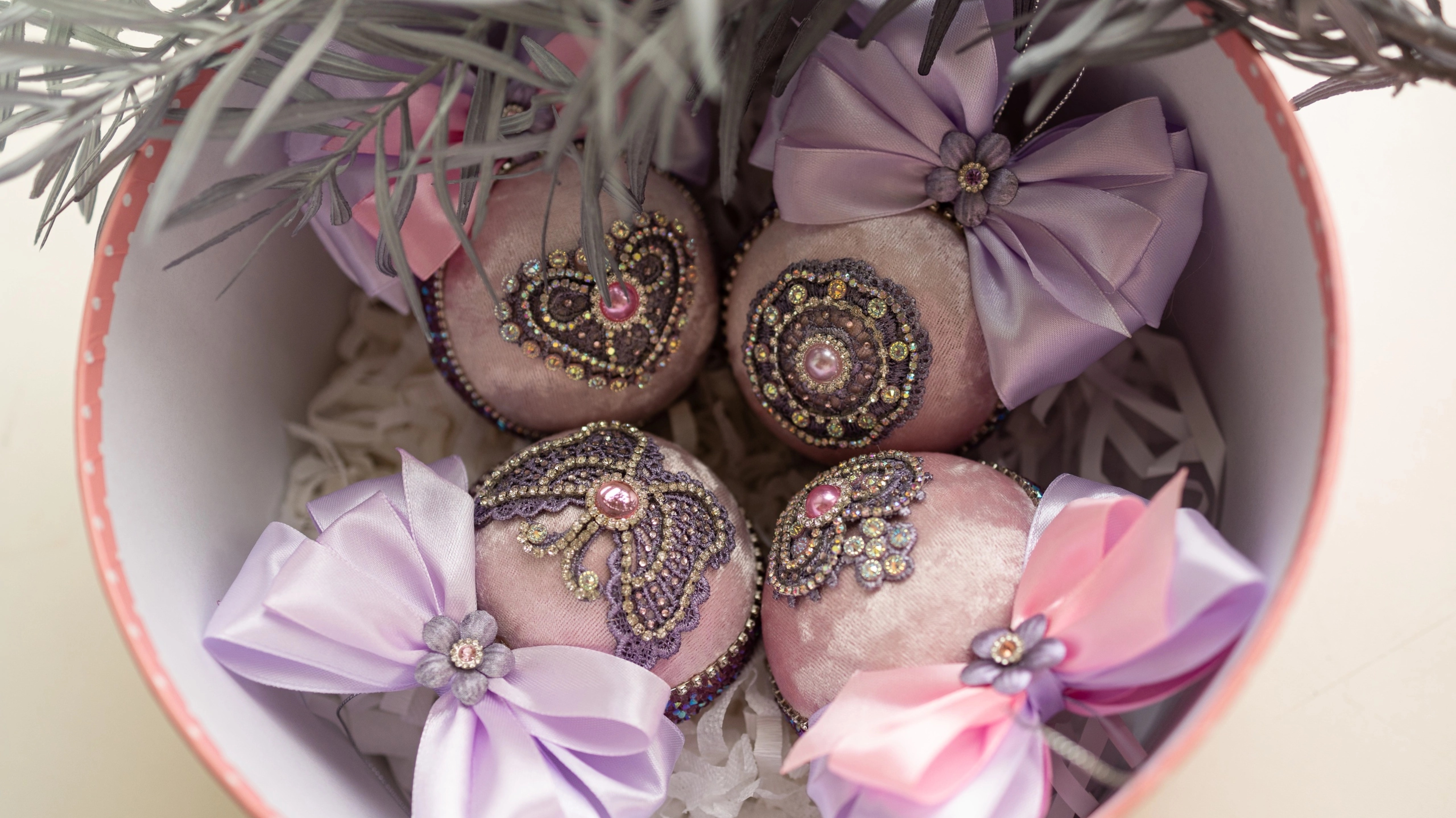 Создание новогодних украшений