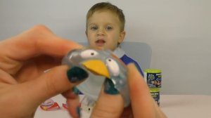Рома и Диана Играем в игрушки Angry Birds Машемс распаковкой игрушек Roma Show