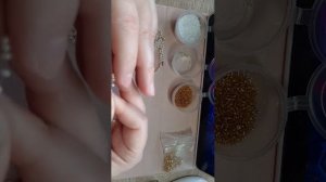браслет из бисера "Ромашки"