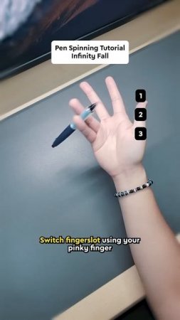 INFINITY FALL Pen Spinning Tutorial ♾️