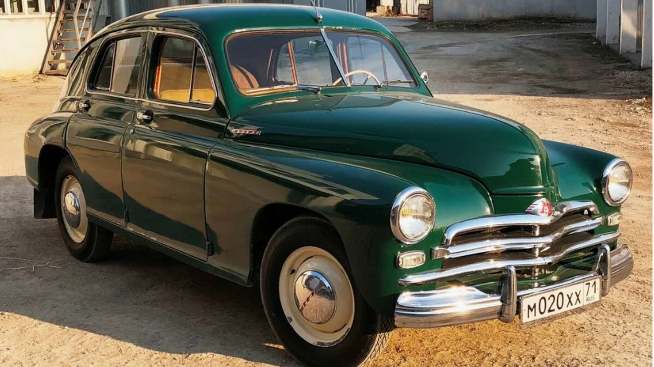 Первая партия автомобилей «Победа»