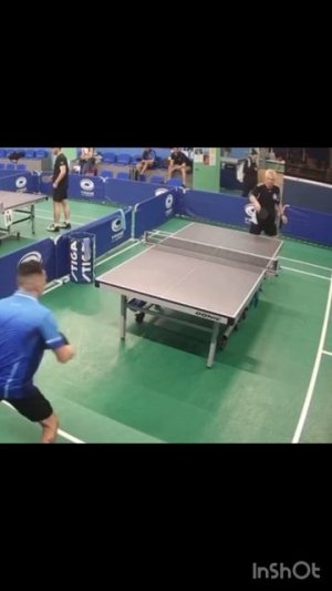 Настольный теннис.Игра против длинных шипов ОХ