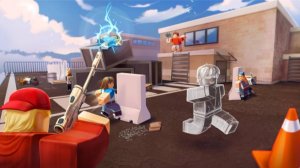 Шериф vs убийц в Roblox !