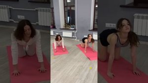 Позиция кошки. Урок йоги