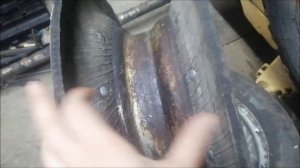 Делаю колёса на снегоболотоход из мотоколяски СЗД часть 1