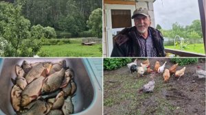 ЛЁШИК ОПЯТЬ С УЛОВОМ, ПОДВАЛИЛА МНЕ РАБОТА.