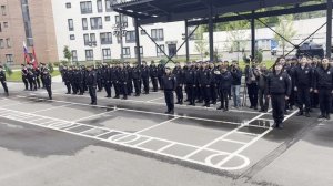 Смотр 2-го спецполка полиции г.Москвы проводят депутаты Московской городской Думы.