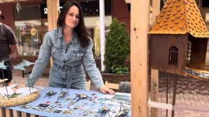 Новая Рига Аутлет Вилладж. Мероприятие «Модный садовник» Стильные арт-объекты для сада