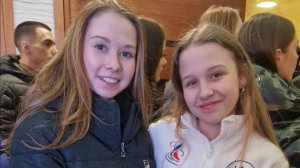 Видео привет от замечательной фигуристки Ксении Синицыной