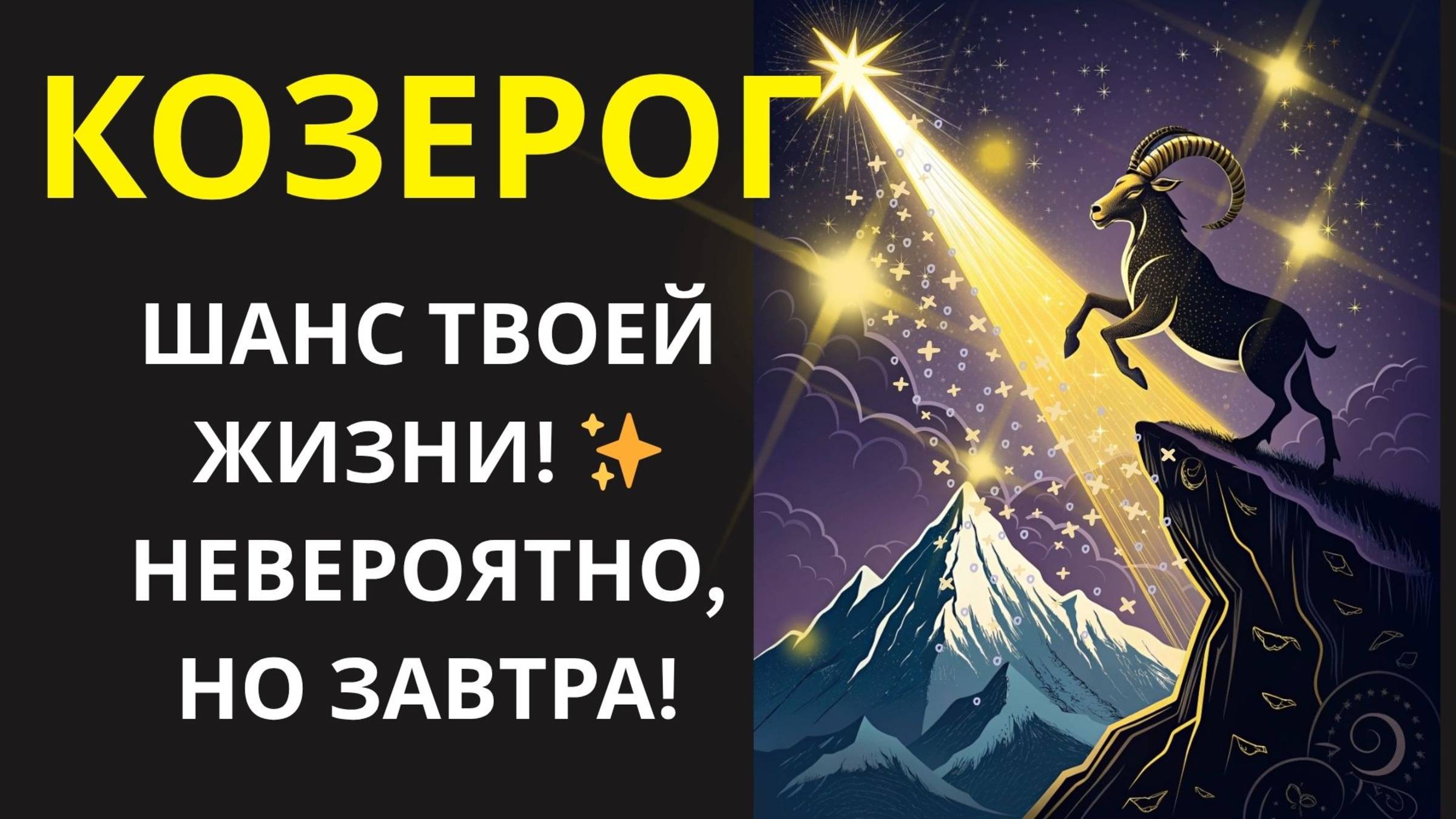 🤑 Козерог, Узнайте Свое Потрясающее Будущее! 🤯 Шокирующий Прогноз Начинается УЖЕ Завтра!💰
