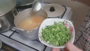 Жизнь в деревне - Готовлю Суп из Щавеля - Щи зелёные по деревенски