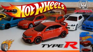 Custom Hot Wheels 2018 Honda Civic Type R HW Nightburnerz 5/10