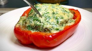 Этот рецепт - находка! Фаршированный перец с великолепной начинкой! Вкусный!