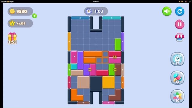Block Jam или Color Block Jam прохождение Уровень 158