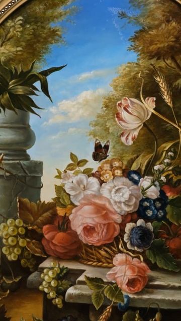 Хайдегард Швамбергер «Цветочный натюрморт» смотреть онлайн