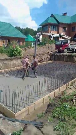 Строительство цокольного этажа поэтапно.