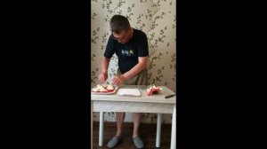 Помидоры с чесноком и майонезом